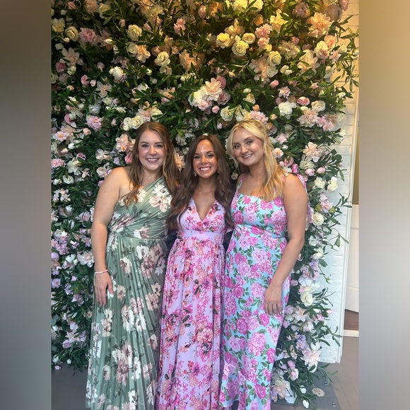 Show Me Your MuMu Garden Midi Dress - Picture 4 of 5